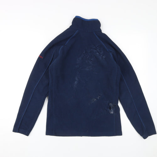 Columbia Boys Blue Fleece Jacket - Large, Full Zip, Casual Wear