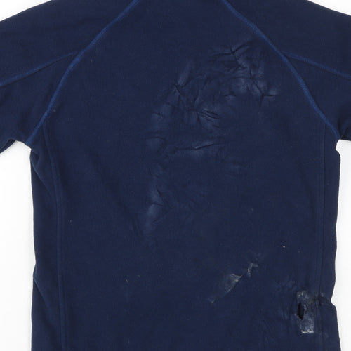 Columbia Boys Blue Fleece Jacket - Large, Full Zip, Casual Wear
