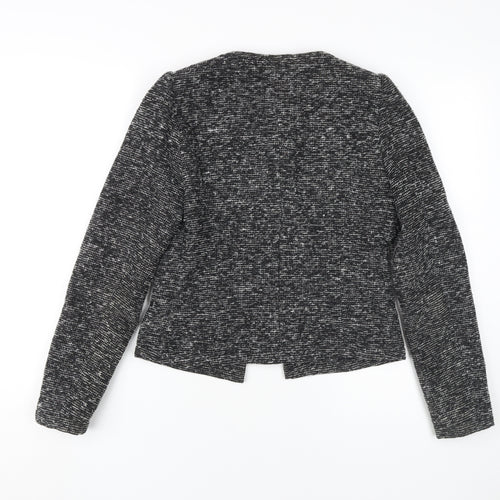 Next Women's Black Tweed Jacket Size 8 Business Casual