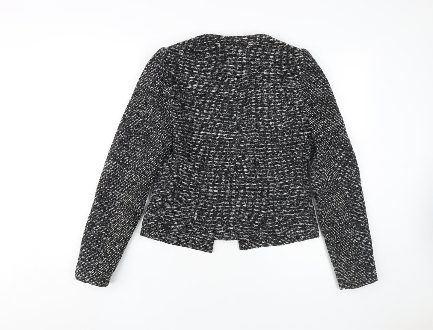 Next Women's Black Tweed Jacket Size 8 Business Casual