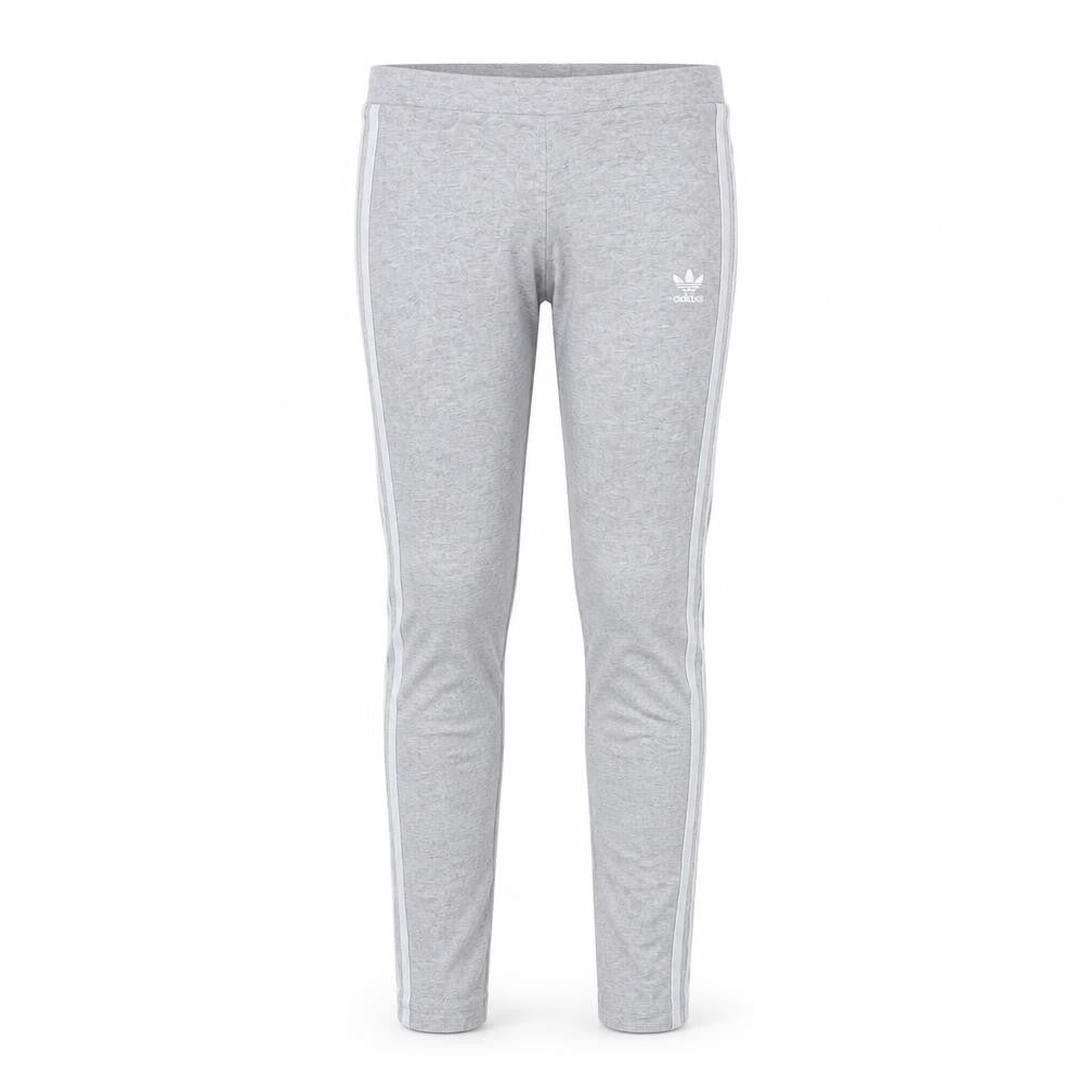 Front view of Adidas Women's Grey Jegging Leggings, size 6, - New