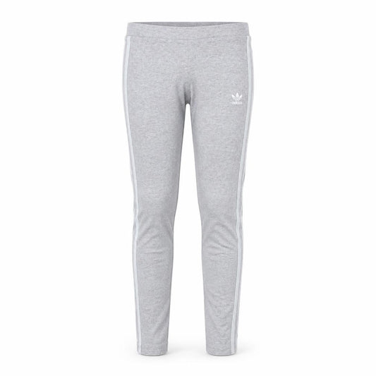 Front view of Adidas Women's Grey Jegging Leggings, size 6, - New