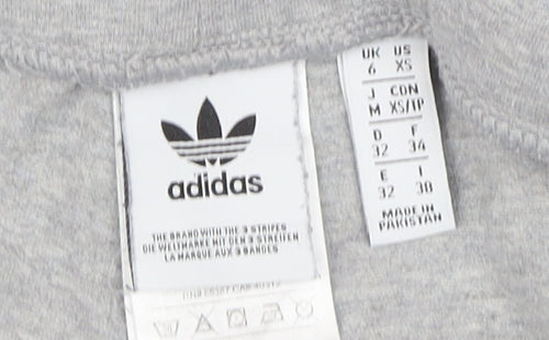 Adidas Women's Grey Jegging Leggings Size 6 - New