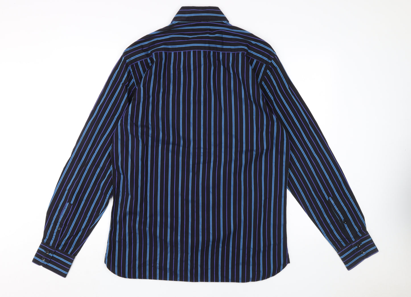 Marks and Spencer Men's Multicoloured Striped Shirt