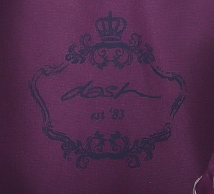 Dash Women's Purple Quilted Waistcoat, Size 18, Casual