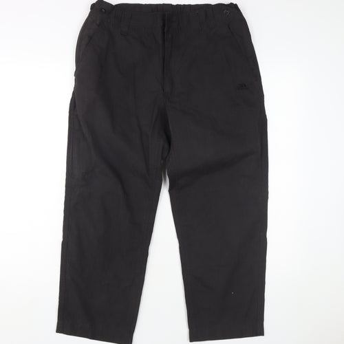 Trespass Men's Black Cargo Trousers Size S