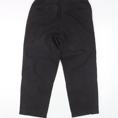 Trespass Men's Black Cargo Trousers Size S