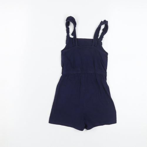 Disney Girls Blue Minnie Mouse Playsuit, 2-3 Years