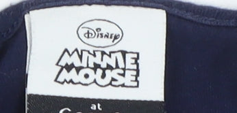 Disney Girls Blue Minnie Mouse Playsuit, 2-3 Years