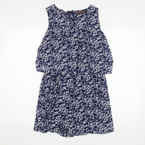 QED London Women's Multicoloured Floral Playsuit Size 12