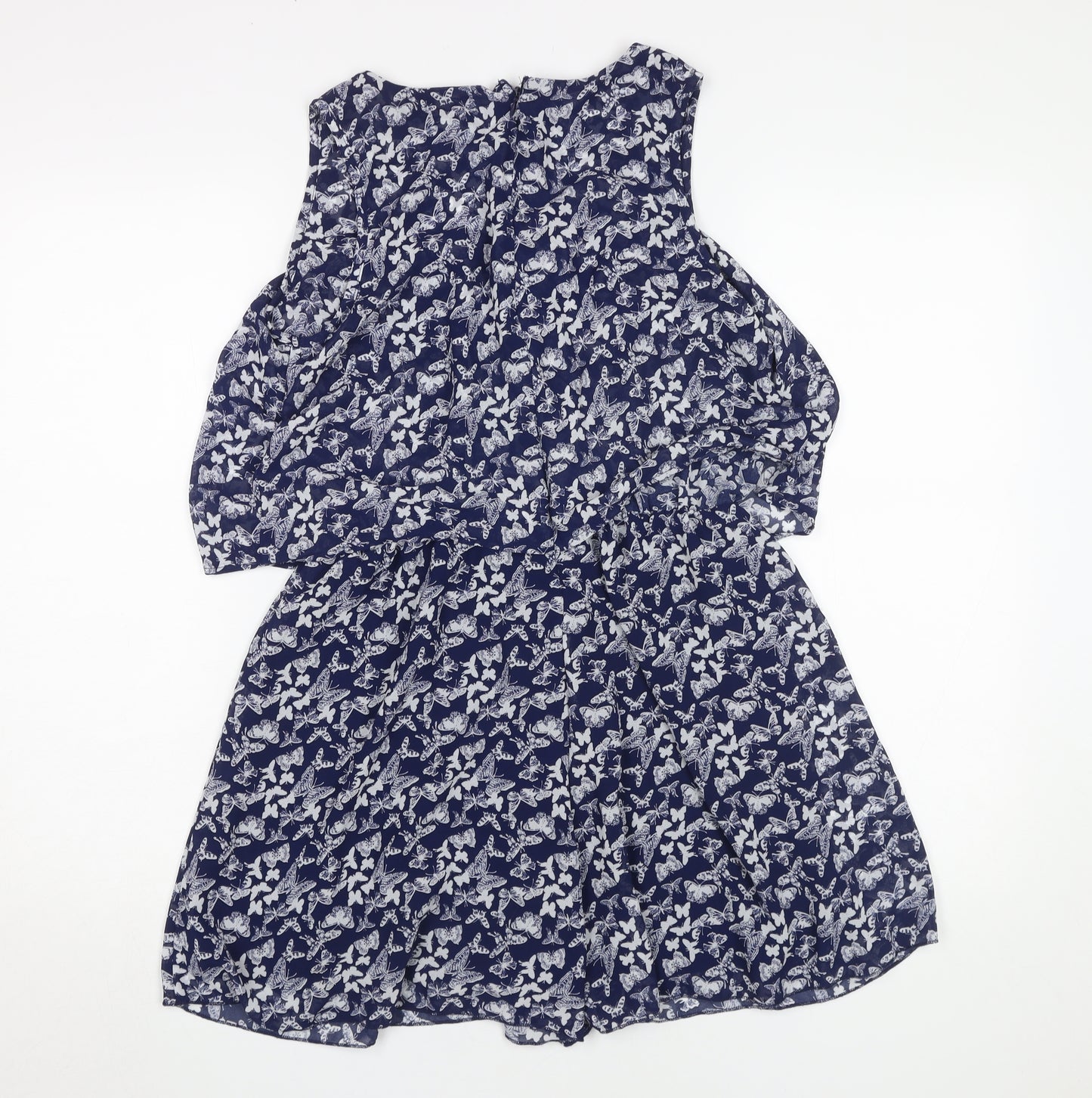 QED London Women's Multicoloured Floral Playsuit Size 12