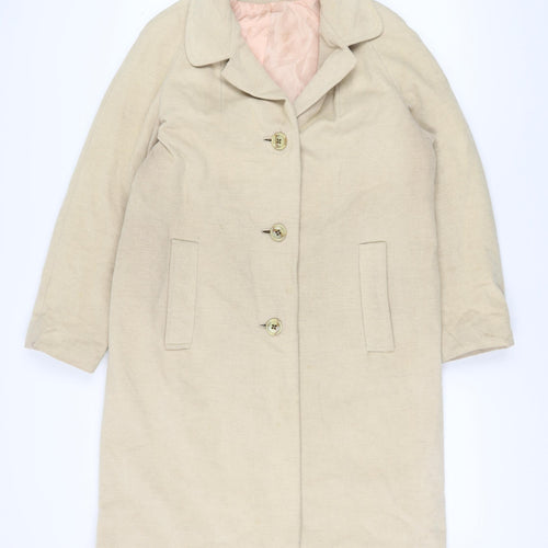 McNairn Cashmeres Women's Beige Cashmere Long Overcoat