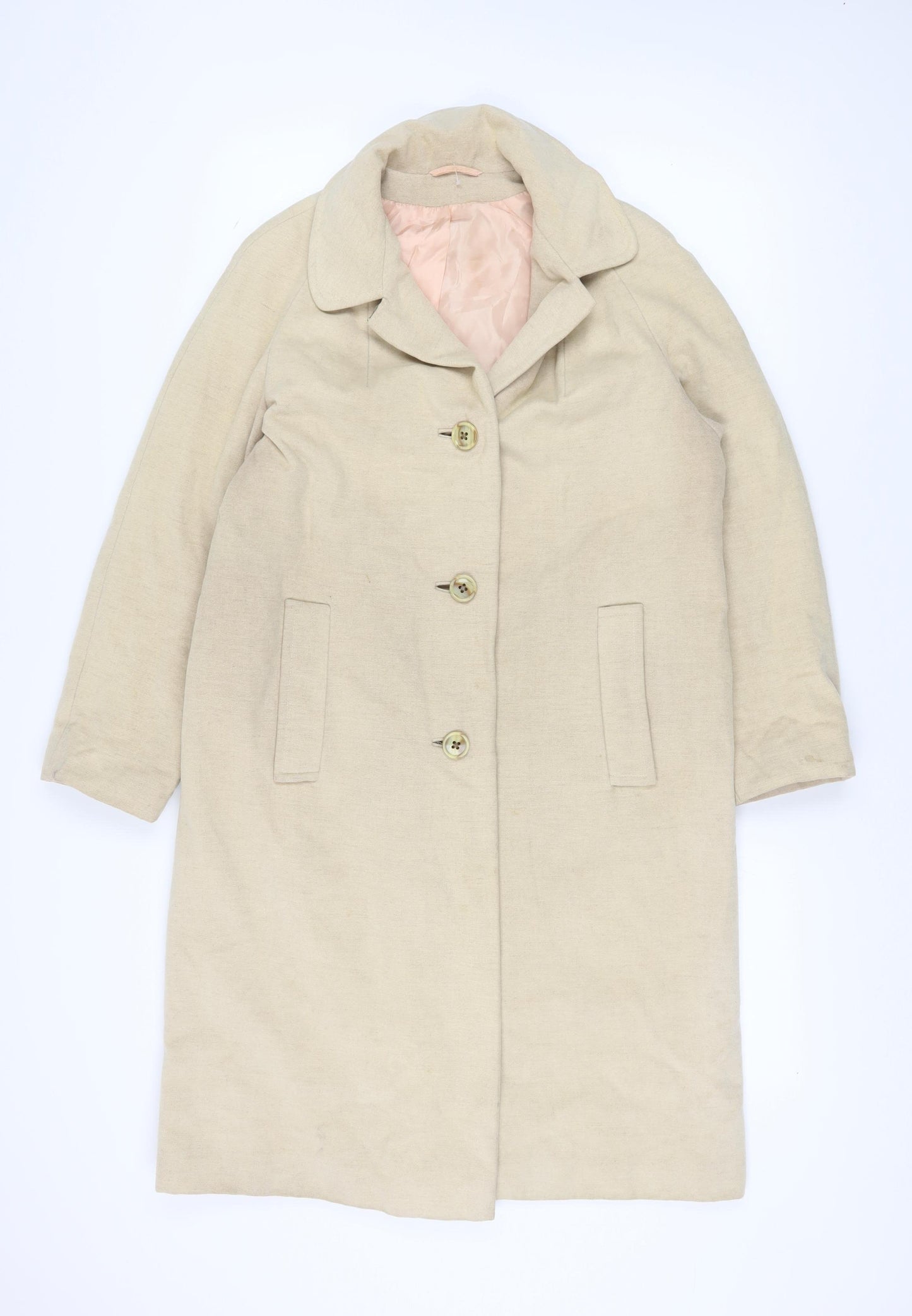 McNairn Cashmeres Women's Beige Cashmere Long Overcoat