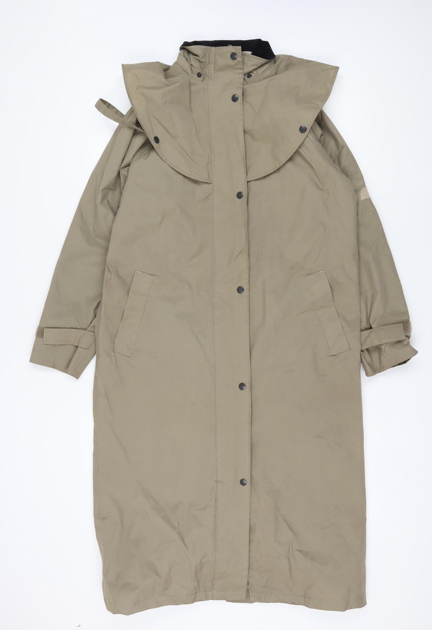Jack Murphy Unisex Beige Waterproof Long Rain Coat