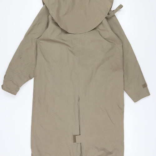 Jack Murphy Unisex Beige Waterproof Long Rain Coat