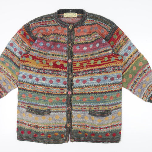 The Natural Dye Co Women's Multicoloured Cardigan