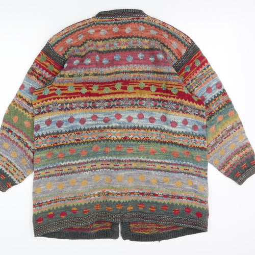 The Natural Dye Co Women's Multicoloured Cardigan