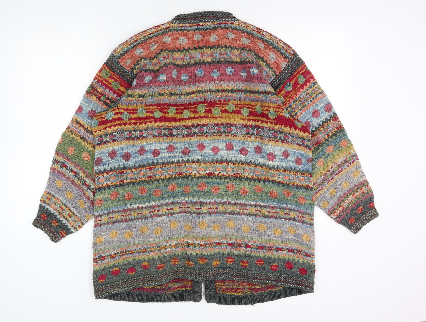 The Natural Dye Co Women's Multicoloured Cardigan