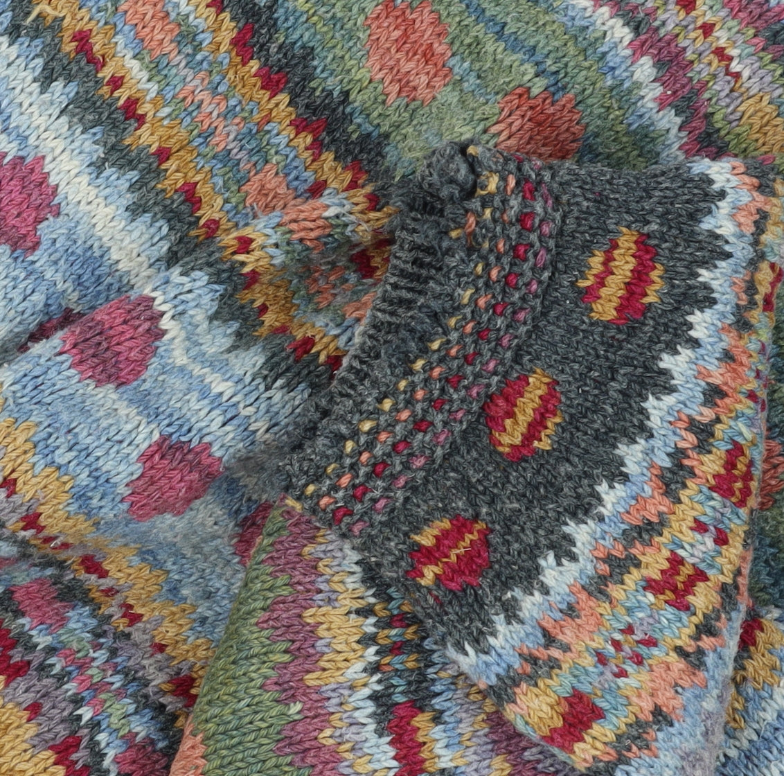 The Natural Dye Co Women's Multicoloured Cardigan