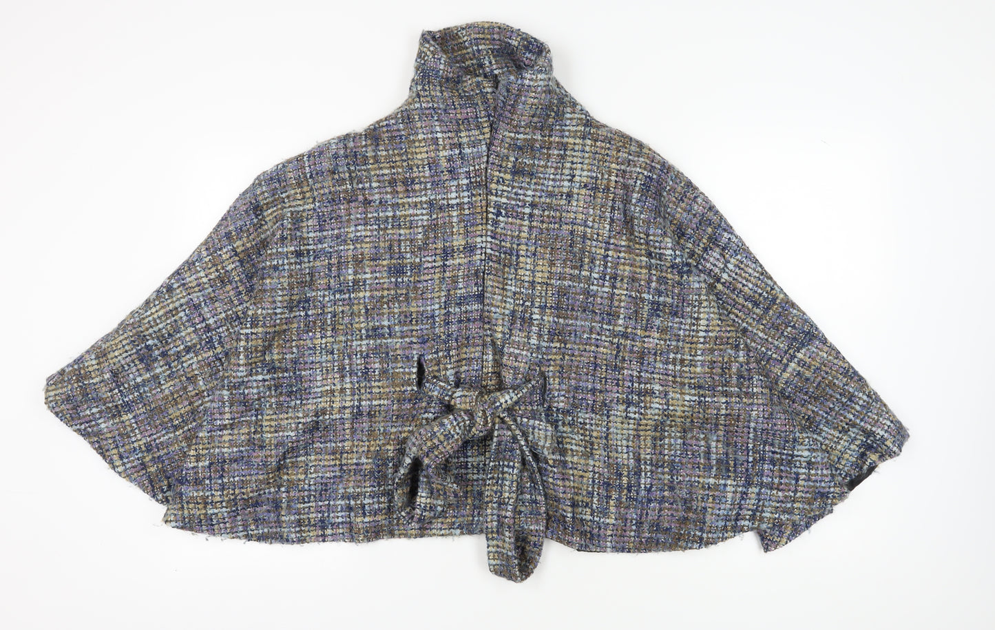 Frangi Women's Multicoloured Tweed Cape