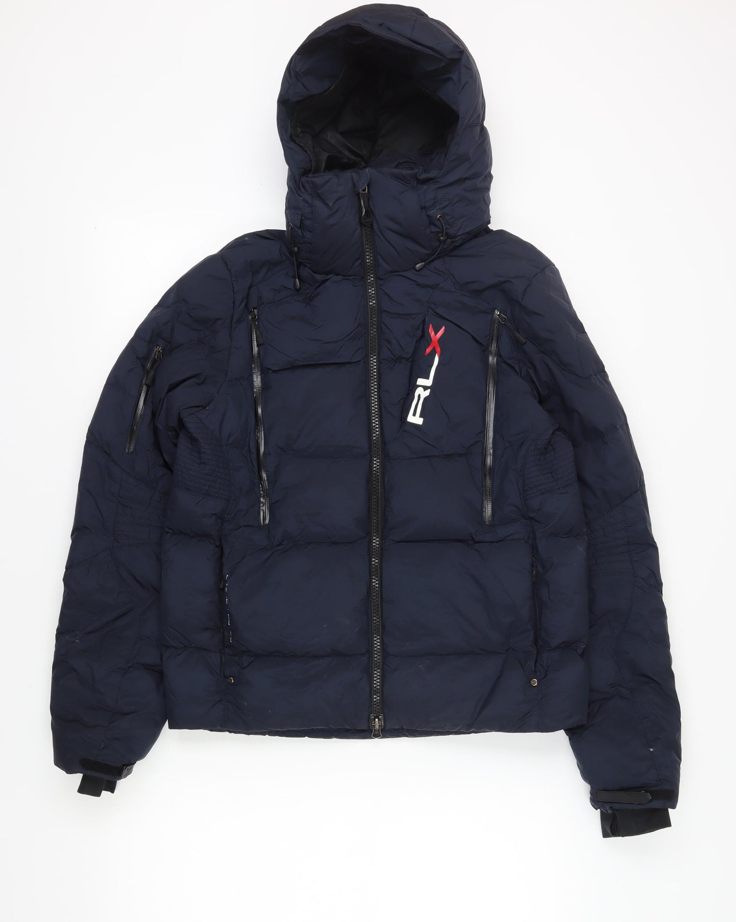 RLX Ralph Lauren Men's Blue Puffer Jacket, M – Golf