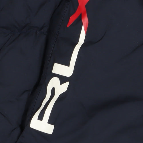 RLX Ralph Lauren Men's Blue Puffer Jacket, M – Golf