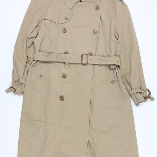British County Classics Women's Beige Trench Coat Size Regular