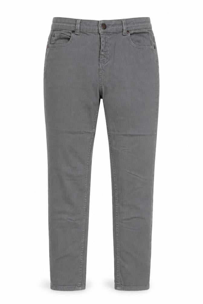 Front view of Whistles Women's Grey Skinny Jeans, size 8