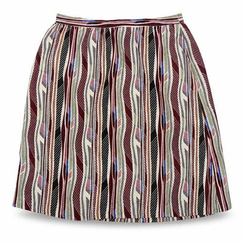 Jacqueline de Yong Women's Geometric A-Line Skirt, Size 14