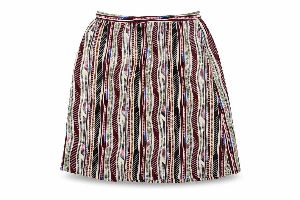 Jacqueline de Yong Women's Geometric A-Line Skirt, Size 14