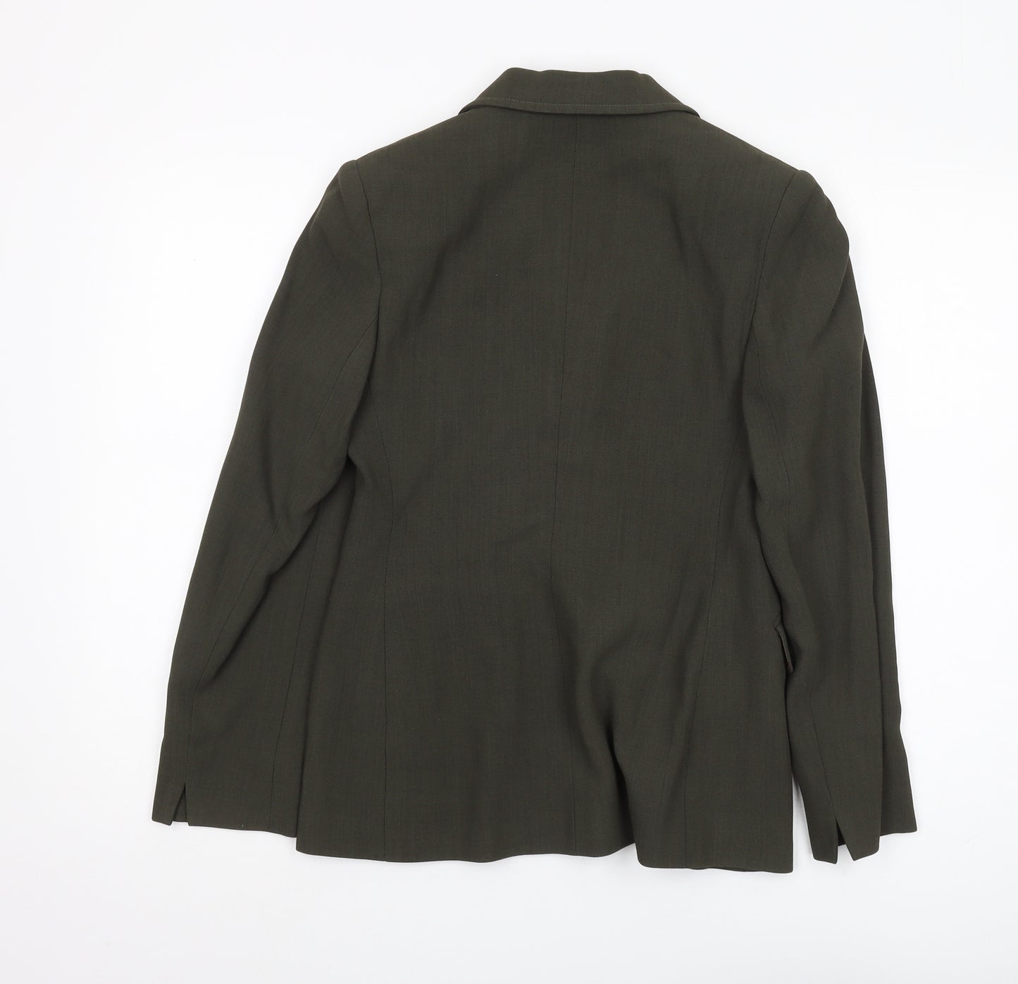 Laura Ashley Women's Green Suit Jacket Size 10 Petites