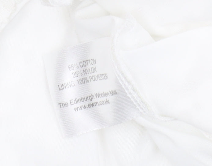 Honor Millburn Women's White Lace Blouse - Size 16