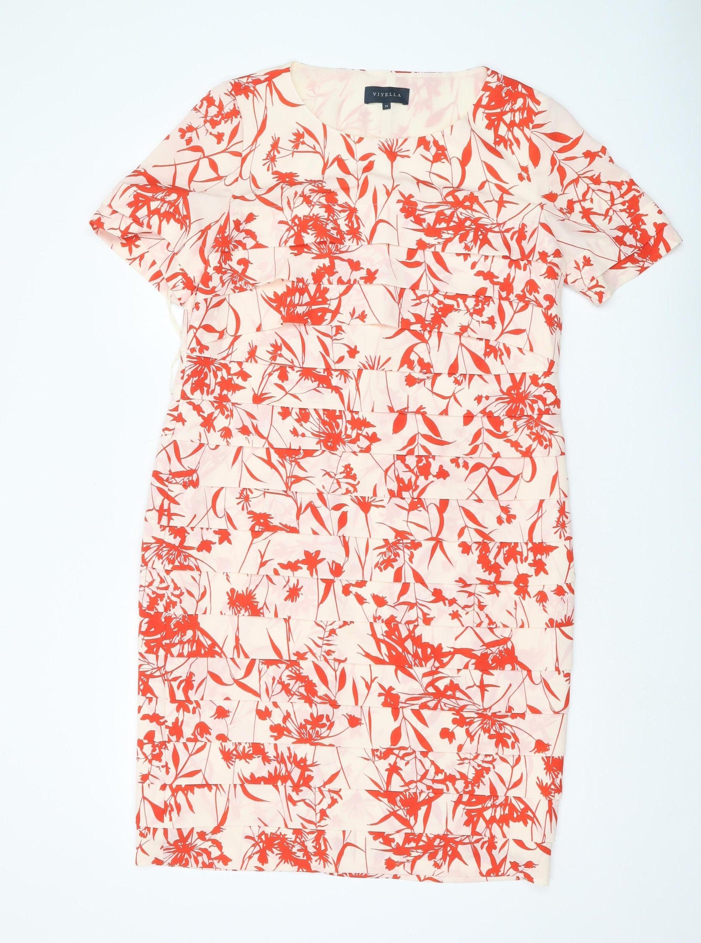 Viyella Women's Multicoloured Shift Dress Size 12