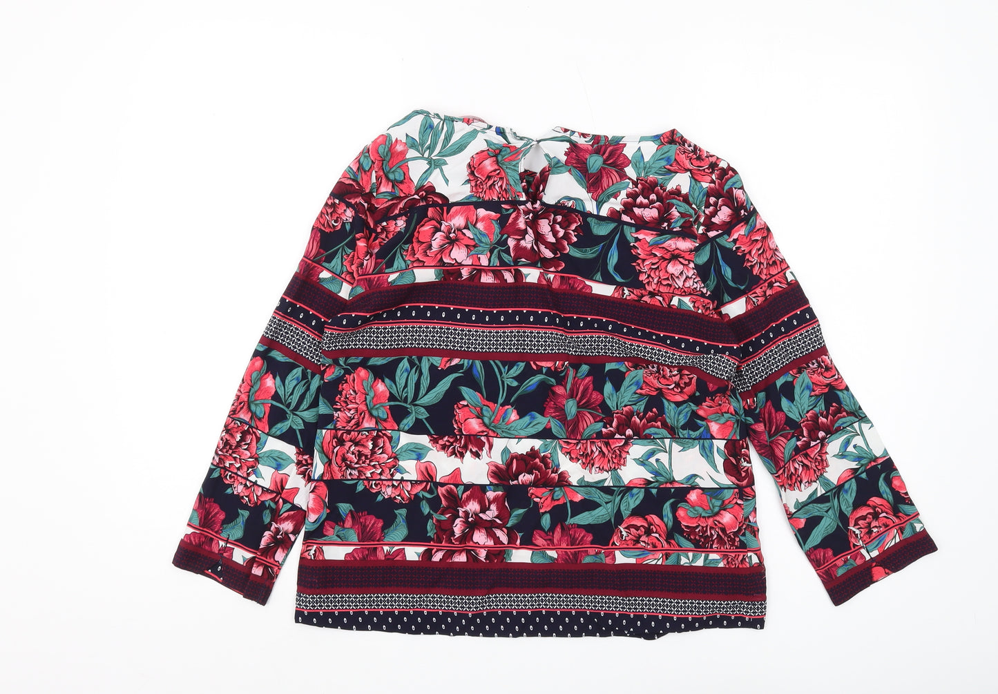 s.Oliver Women's Multicoloured Floral Blouse Size 8