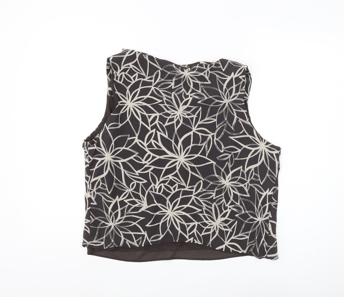 Windsmoor Women's Black Floral Blouse Size 20