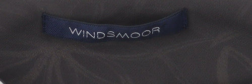 Windsmoor Women's Black Floral Blouse Size 20