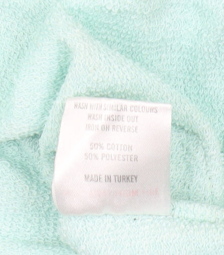 Soul Cal & Co Women's Green Striped Pullover Sweatshirt XS