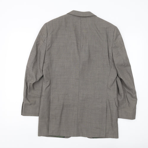 Banana Republic Men's Grey Blazer, Size 38 Short, Tailored Fit