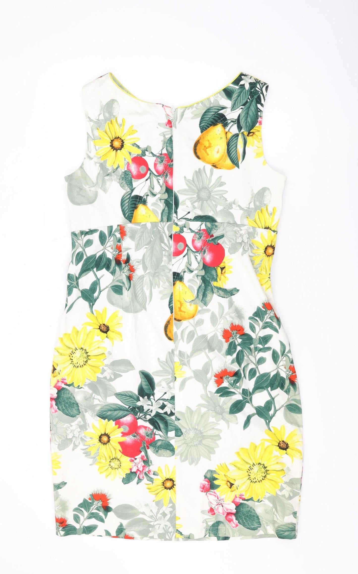 Joe Browns Women's Multicoloured Floral Shift Dress Size 16