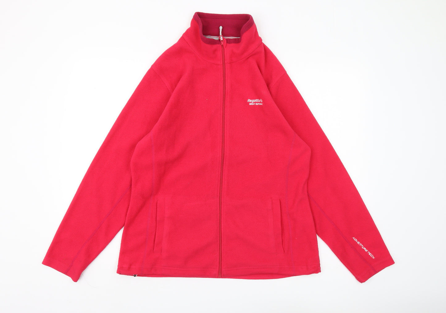 Regatta Women's Red Fleece Jacket UK 16
