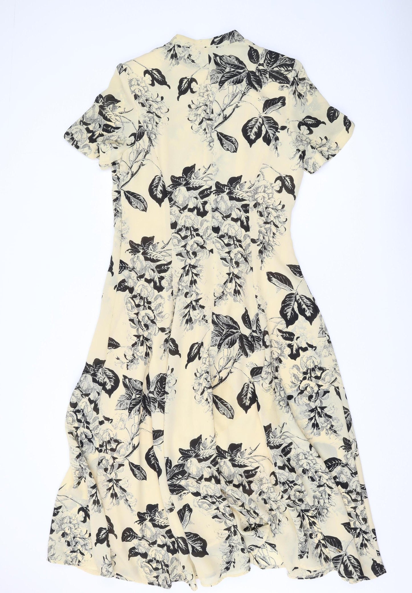 Alexon Women's Multicoloured Floral A-Line Dress 14