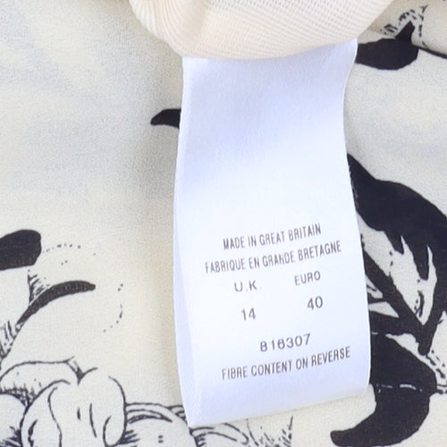 Alexon Women's Multicoloured Floral A-Line Dress 14