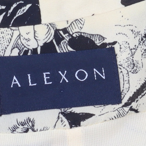 Alexon Women's Multicoloured Floral A-Line Dress 14