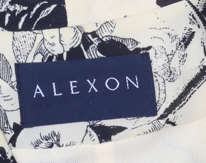 Alexon Women's Multicoloured Floral A-Line Dress 14