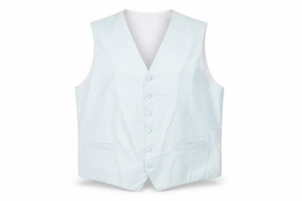 Front view of Magee Men's Blue Waistcoat, 56R, New with Tags