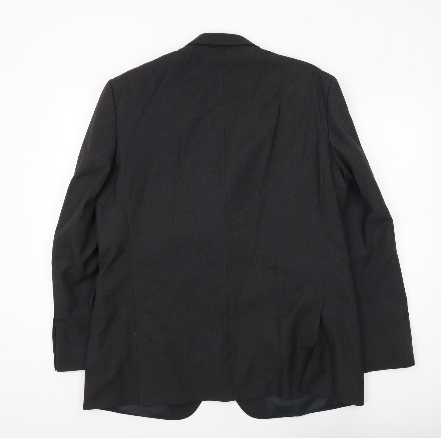 Thomas Nash Men's Black Regular Fit Blazer, Size 44R