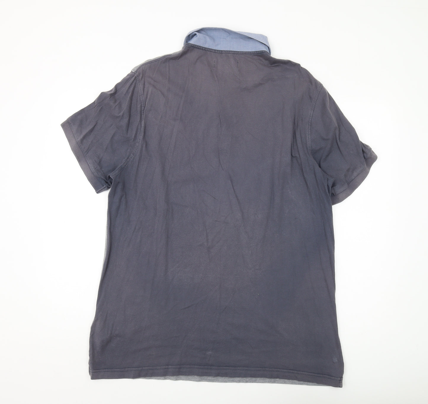Penguin Men's Grey LT Cotton Polo Shirt