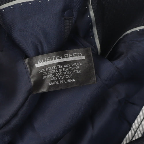 Austin Reed Men's Blue Suit Jacket 44R Regular Fit