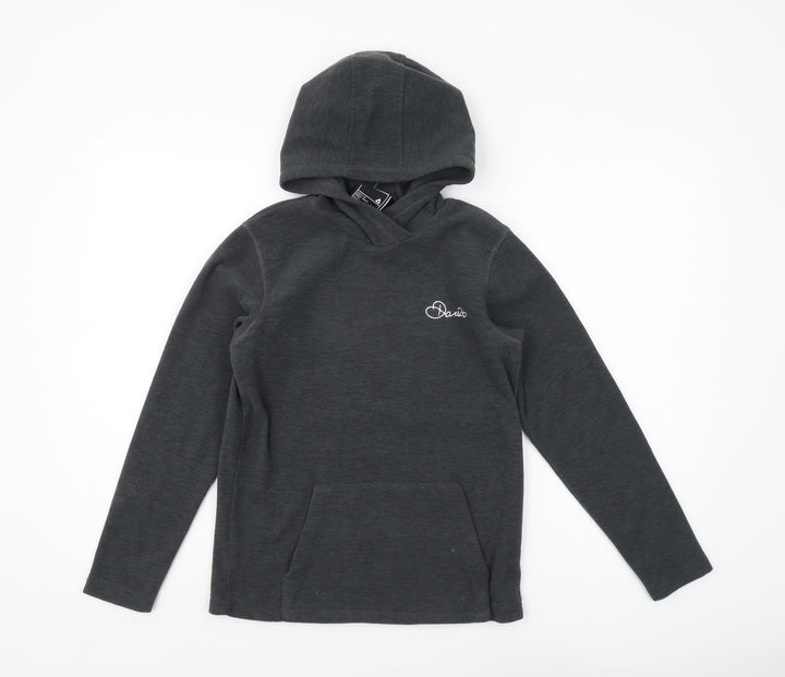 Dare 2b Boys Black Pullover Hoodie 11-12 Years Logo Hooded