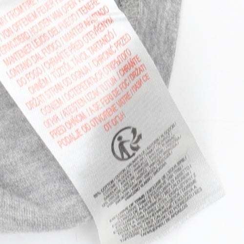 Tokyo Laundry Unisex Grey Cotton T-Shirt S